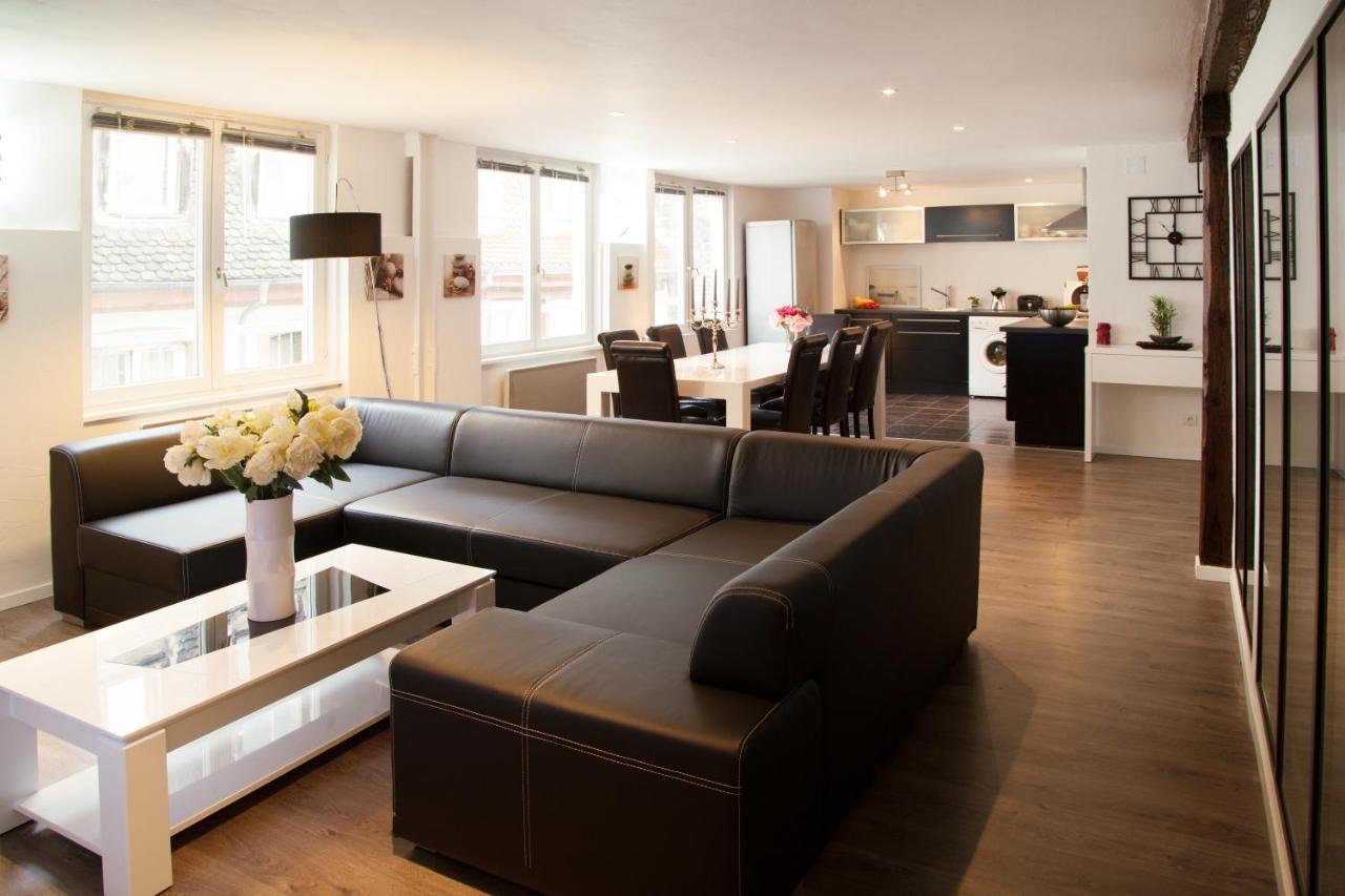 Le Corbeau - Grand Appartement Strasbourg Centre, Calme Exterior foto